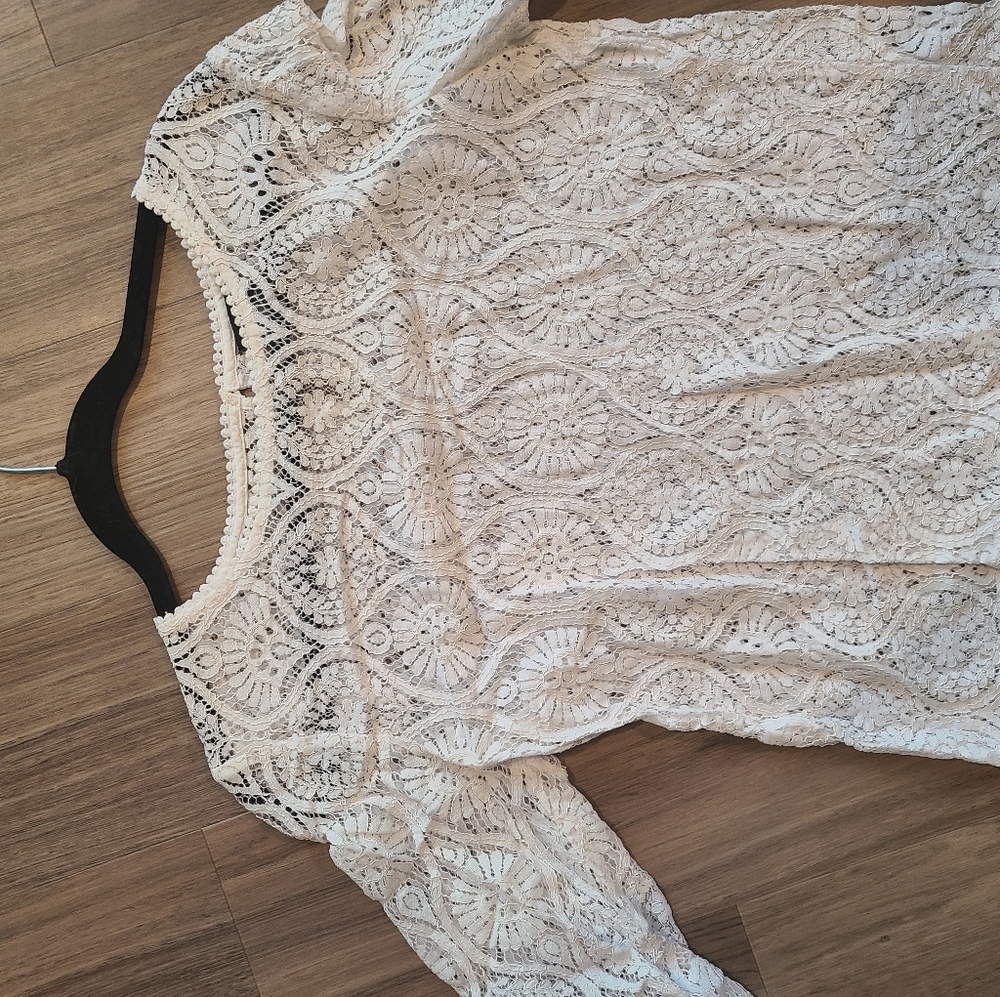 Banana Republic Lace Blouse